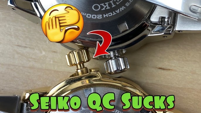 Seiko's Quality Issues - Confessions of a Seikopath - YouTube