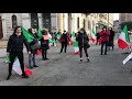 Manifestazione a favore di Carlo Gilardi, 17 gennaio 2021 - Piazza Garibaldi - Lecco