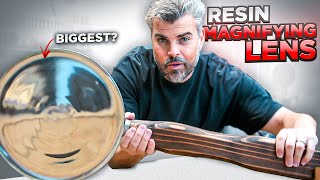 Giant Resin Magnifying Lens?!