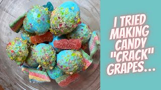 How to make Candy “Crack” Grapes