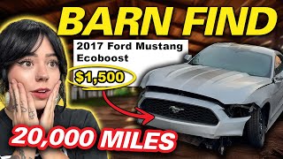 $1500 Barn Find Mustang With Only 20K Miles