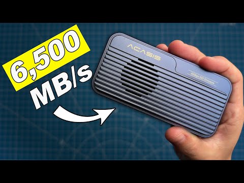 L'SSD più veloce al mondo! (Alloggiamento SSD ACASIS M.2 NVMe da 80 Gbps)