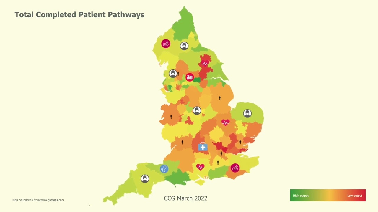 Which NHS region in England has the best healthcare?
