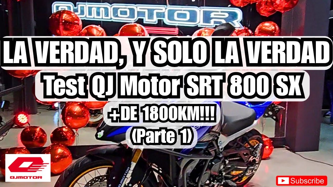 TEST RIDE QJ MOTOR SRT 800SX. TODA LA VERDAD // ONLY THE TRUTH. (PARTE 1)