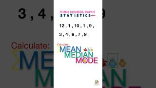 Statistics || High School #maths