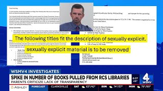 Spike in number of books pulled from RCS libraries