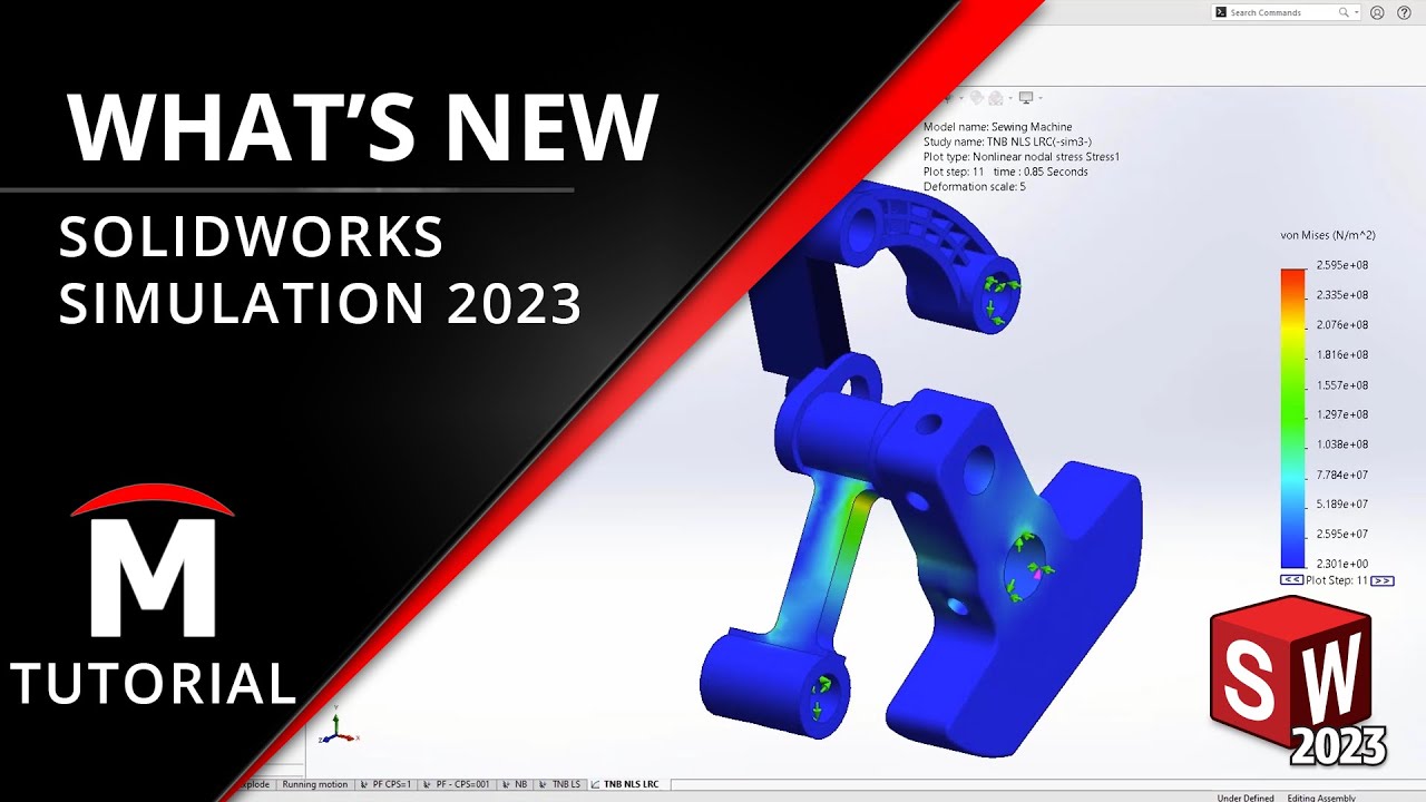 How to Use Simulation Enhancements - What's New in SOLIDWORKS 2023 ...