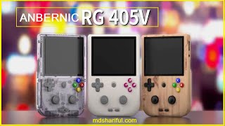 Anbernic RG405V Retro Console with Unisoc T618 SoC