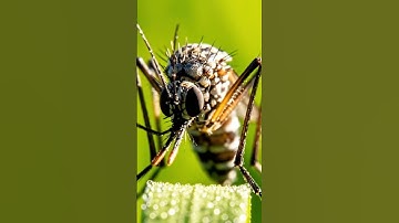 Mosquito Up Close: Macro Zoom Nature Video 🦟