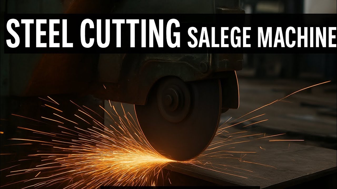 Steel Cutting Salege Machine Cutter | Heavy Duty Metal Cutting Process