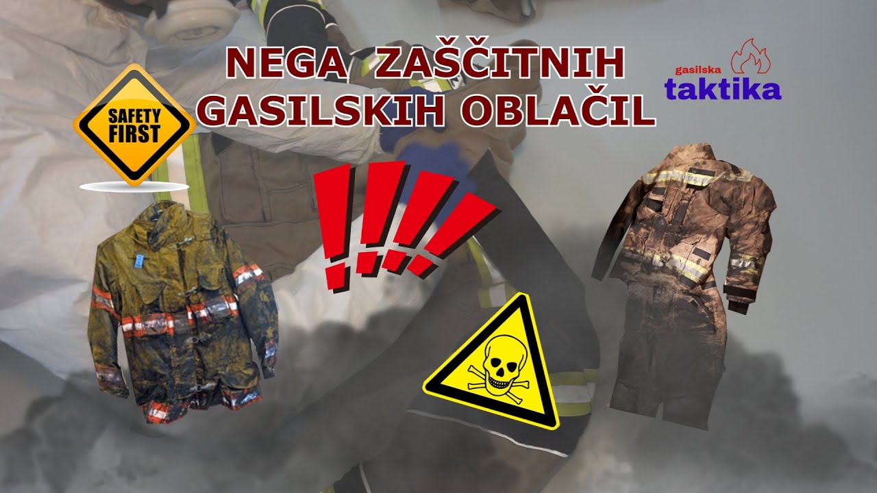 Nega gasilskih zaščitnih oblačil, revija GASILEC #10