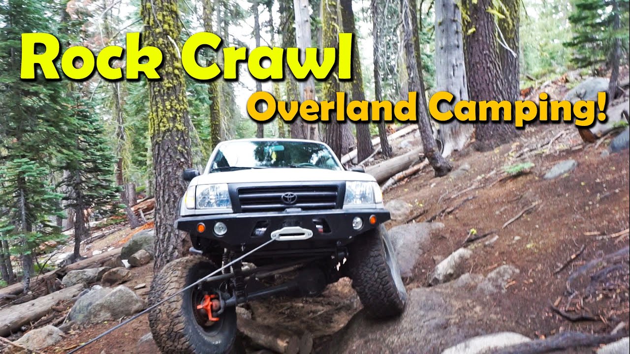 Barrett Lake Jeep Trail Sierra Nevada California Overland Rock