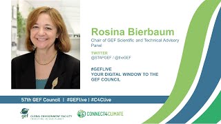 Rosina Bierbaum at GEF Live - Your digital window to the 57th Council