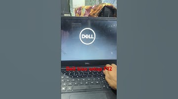 Dell laptop bios setup #fyp #computer #viralvideo