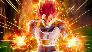 Super Saiyan God Vegeta New Ultra Pack 1 Official Dlc Gameplay