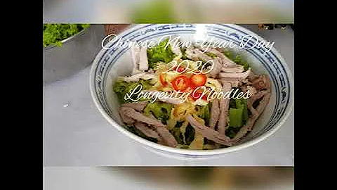 Chinese New Year Day 2020 | Longevity Noodles