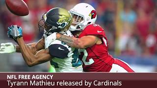 Tyrann mathieu's time with the arizona cardinals is over. announced
they've released mathieu, saving just under $5 million. so which teams
coul...