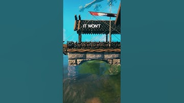 Impressive Dock and Boathouse on Valheim