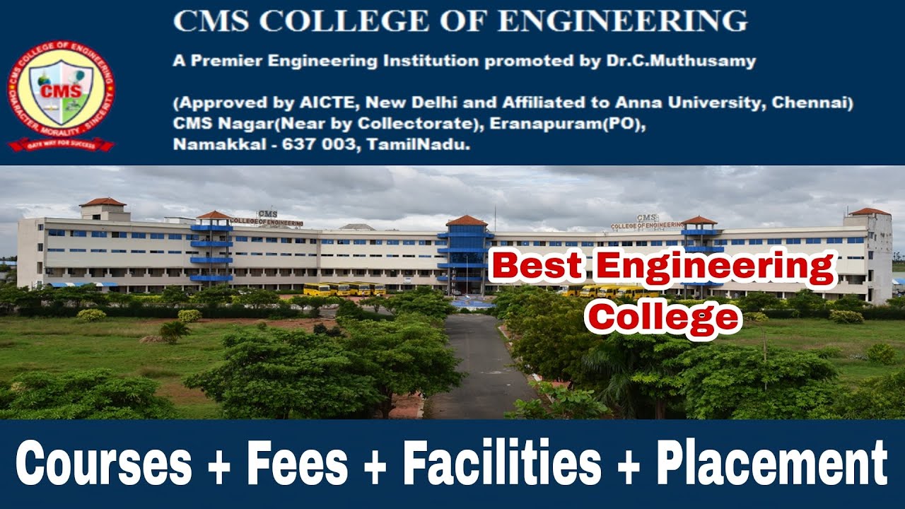 CMS College Of Engineering | Courses and Placement - YouTube