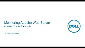 Monitoring Apache Web Server running on Docker