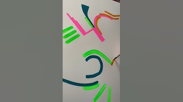 Abstract Art Process Video Drawing and Painting, Intuitive