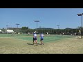 2016年IH ソフトテニス 女子 個人 3回戦 中西・浦井(京都文教)vs 松葉・齊藤(白鷗大足利)