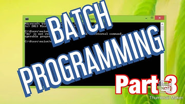 Batch Programming, Variables/adding, Part 3