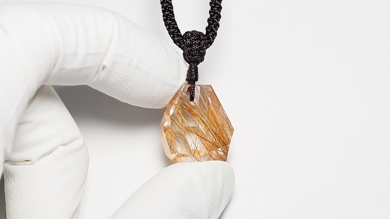 ドゥリなルチルたん！どぅらり ルチル単結晶 ブラジル産 0.52ct[221219715]6.5x4.5mm前後 | TOP