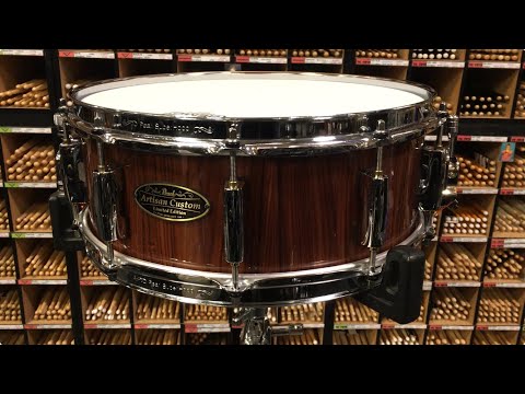 [限定]Pearl　Artisan Custom Limited ～Shell By DrumArt〜 ”Rosewood” Snare Drums 14"x5.5" DARWC1455S/C