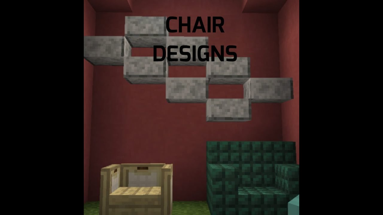Top Chair Designs in Minecraft YouTube