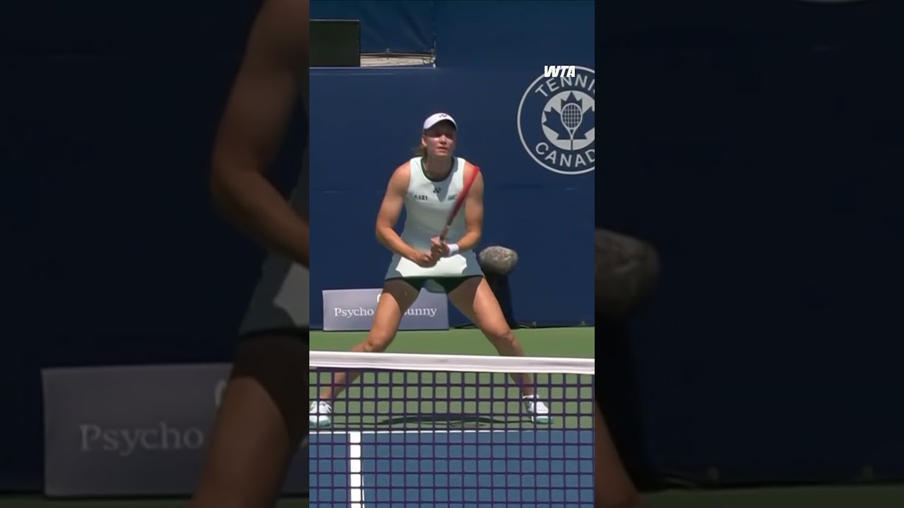 Blink or you'll miss it from Elena Rybakina 😮‍💨 #wta #tennis #nbo26