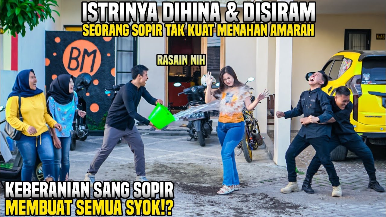 SEORANG SOPIR TAK KUAT MENAHAN AMARAH SAAT ISTRINYA DIHINA & DISIRAM BOS NYA SENDIRI!! Lihat..