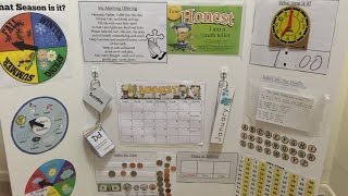 Make Your Own Circle Time learning Board- Prek/Kindergarten