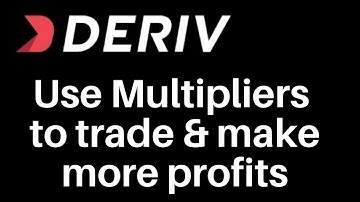 How to use multipliers to trade on Deriv MT5 DTrader platform (Binary.com Tutorial)