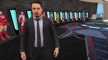 GTA 5 Iron Man Armor Showcase v2 (All armors) - original color setting