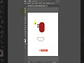 Fast &amp; Clean Logo Design in Illustrator #ytshorts #graphicdesign #trending #shorts