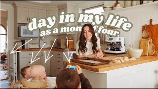 homemaking, sourdough baking, toy rotation // Day in the Life of a Mom of 4