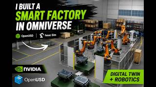 Creating a Simulation-Ready Robot Factory with OpenUSD and Isaac Sim