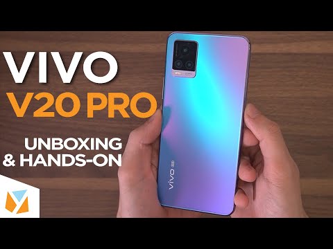 vivo V20 Pro Unboxing & Hands-on