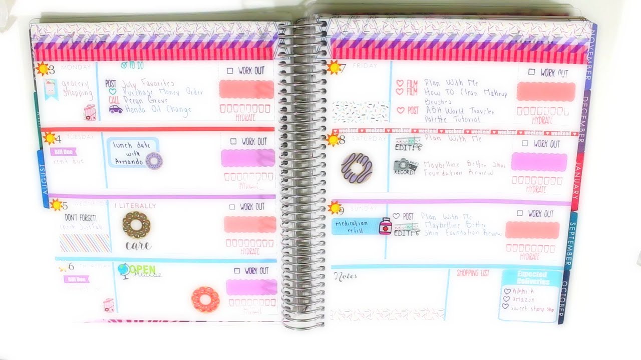 horizontal layout