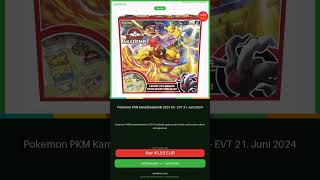 Pokemon PKM Kampfakademie 2024 DE - EVT 21. Juni 2024 | Spielinoo | #Shorts