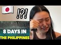 Japanese react to "8 days in the Philippines"