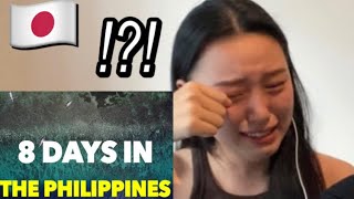 Japanese react to '8 days in the Philippines'