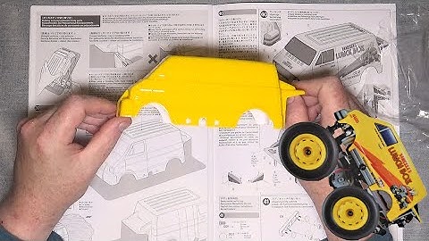 Tamiya SW01 Lunch Box Mini Bodywork Part One