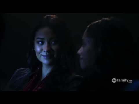 Emily And Maya Make Out In The Movie Theater - Pretty Little Liars 1x08 Scene