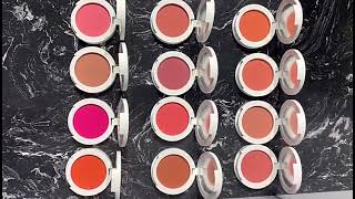 Custom Logo Makeup Pigment Blush Palette Long Lasting Face Cheek Contour Vegan Blusher Private Label