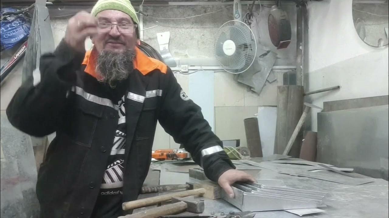 Сделал савок из жести. - YouTube