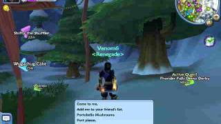 Freerealms Exploration Coin Wugachug Spying Spot.