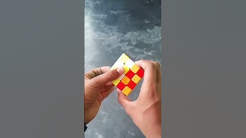 cube pattern in 4x4 cube #cube #cubing #4x4cube #cubepattern #bangladesh #viral #cubers #shorts