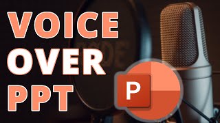 How to Record VOICE OVER PowerPoint | Step-by-step TUTORIAL